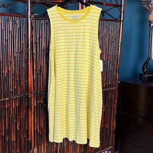 Lime Summer Dress w/ Pockets